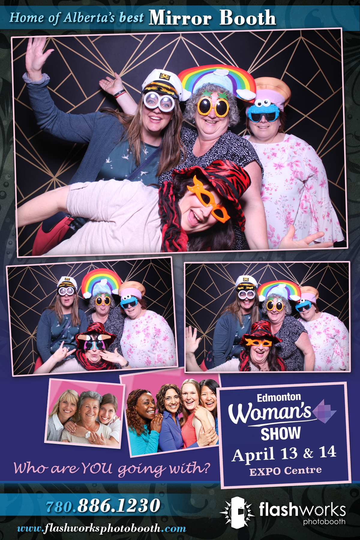 Spring Edmonton Woman's Show 2019 | View more photos from the event at gallery.flashworksphotobooth.com/u/FlashworksPhotoboothInc/Spring-Edmonton-Womans-Show-2019